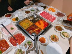 四宫格火锅-海底捞火锅(劲松店)