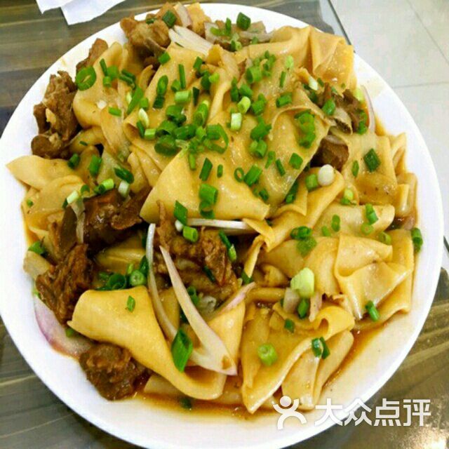 敦煌特色胡羊焖饼驴肉黄面图片-北京西北菜-大众点评网