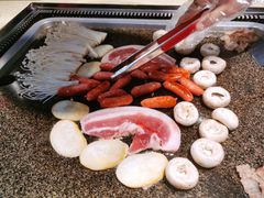 烤蘑菇烤肉-猪的故事·韩式烤肉(韩乐坊店)