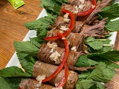 薄荷牛肉卷-云海肴·汽锅鸡·云南菜(领展购物广场·中关村店)
