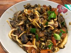 鳝鱼皮卷蛋打面-里兆打面馆