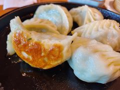 香煎韭菜饺-粤域茶餐厅