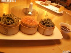 手机拍照-素菜三拼-商都酒店( 北京南站店)