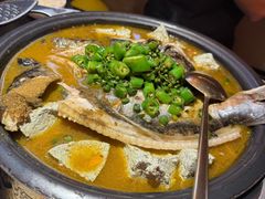 鲜青椒葱葱味烤鱼-探鱼·鲜青椒爽麻烤鱼(北京路天河城店)