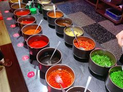 自助调料区-九鼎轩脆毛肚火锅(三钢里店)