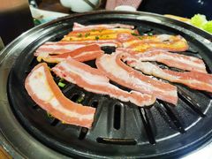 -明洞阿姨·韩式酱蟹烤肉·创意料理(三元桥店)