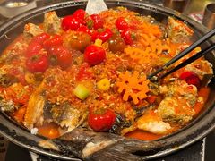 黄金酸辣味烤鱼-烤匠麻辣烤鱼(环球中心店)