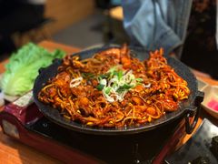 铁板五花肉八爪鱼-几之上韩国小食