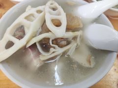 三鲜笋汤-谈灵农家柴爿菜饭