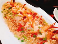蒜蓉粉丝虾-绿茶餐厅(蓝色港湾店)