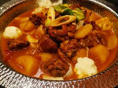 沙湾原始大盘鸡-丝路金桃·新疆菜(徐汇店)