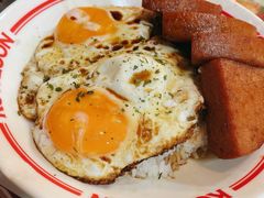 午餐肉滑蛋盖饭-九龙冰室(新中关购物中心店)