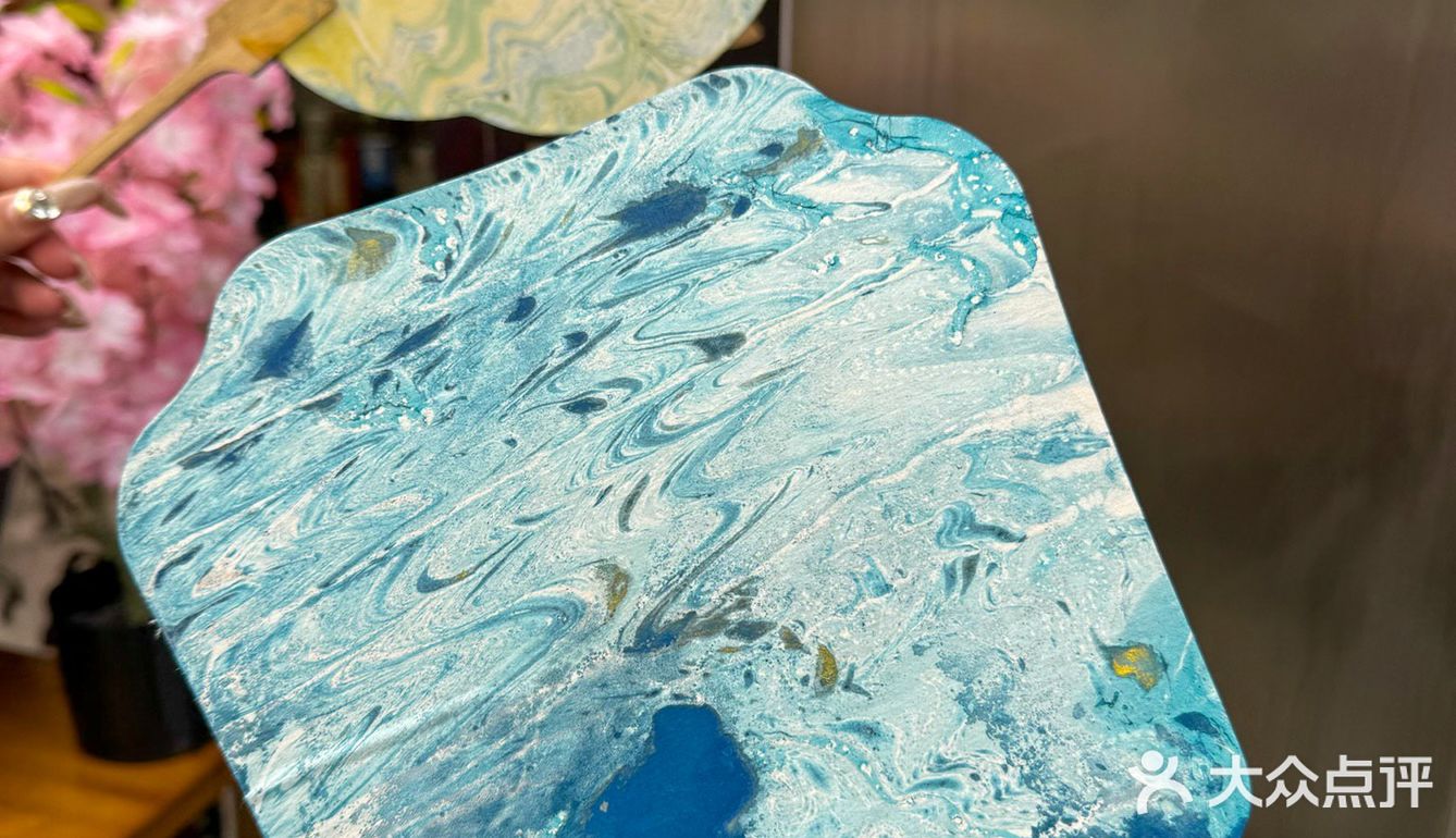 南京新街口!!做到了人生中第一把漆扇…