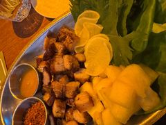 烤猪颈肉佐菠萝紫苏叶-Blac+Blac(中海环宇荟店)