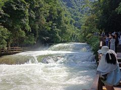 -小七孔景区-六十八级跌水瀑布
