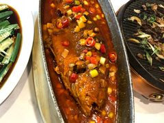 干烧野生大黄鱼-京味斋·北京烤鸭(华威桥北工大店)