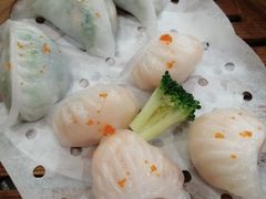 虾饺皇拼菠菜饺-广州逸林假日酒店·四季桃源中餐厅(白云山风景区店)