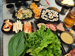 -啊美丽炭火烤肉(滑翔一店)