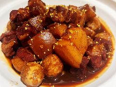 桂花虎皮蛋红烧肉-吕氏焗小鲜•海鲜青岛菜(总店)