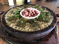 铁板野菜豆腐-农厨好味·温泉鹅·农家菜