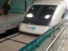 -龙阳路磁悬浮列车总站-停车场