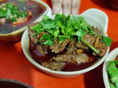 麻辣香菜牛肉-老瓦房冷锅串串(文殊院店)