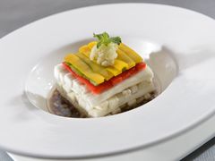 彩椒蒜泥茄子-名羊天下陕北横山铁锅炖羊肉(博文路店)