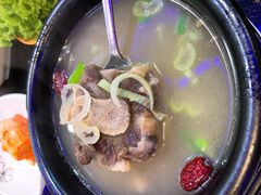 牛尾汤-青松馆韩国料理(香港中路佳世客店)