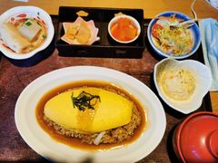 芝士鸡肉扣蛋定食-味太助·银饭食堂(中华城店)