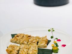 脆皮杏片小棠菜-海逸海鲜酒家(古北店)