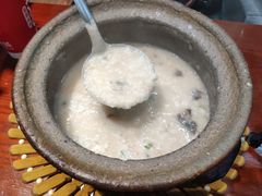 皮蛋瘦肉粥-森燊记烤鱼吧(光谷店)