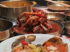 -草家酱蟹炭火烤肉店(珲春南路一店)