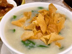 菜心粒拆鱼猪肝粥-香云轩·顺德菜(香云纱园林酒店店)