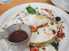 荞麦水果松饼-Egg•Allday Brunch(襄阳北路店)