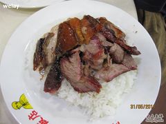 烧鸭叉烧双拼饭-陈光记烧腊店(罗保博士街店)