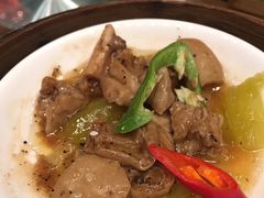 黑椒肥肠-富力万达嘉华酒店-品珍中餐厅(水果湖店)