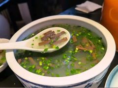 韭菜瑶柱鸭血羹-三凤酒家·百年无锡菜(清扬茂业店)