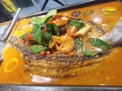 -探鱼·鲜青椒爽麻烤鱼(中天广场店)