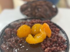 老味杏肉红豆刨冰-小胖老味刨冰