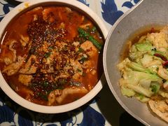水煮肉片-绿茶餐厅(龙湖杭州金沙天街店)