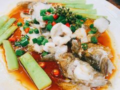 鲜花椒蒸桂花鲈-猪肉婆私房菜(容桂总店)