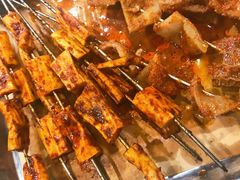 烤羊板筋-大漠烤肉(盘旋路店)