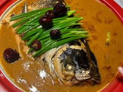 垮炖胖鱼头泡饼-大碗居·烤鸭·鱼头泡饼(天坛东门店)