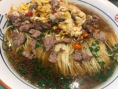 鸡蛋炒牛肉拌面-刘氏三和面馆