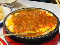 石板鸡蛋豆腐-英兰朝族饭店(河南桥头店)