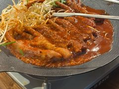 -明洞阿姨·韩式酱蟹烤肉·创意料理(三元桥店)