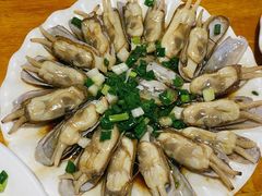 葱油蛏子-温州一家人美食(西木头市店)