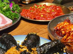 -明洞阿姨·韩式酱蟹烤肉·创意料理(三元桥店)