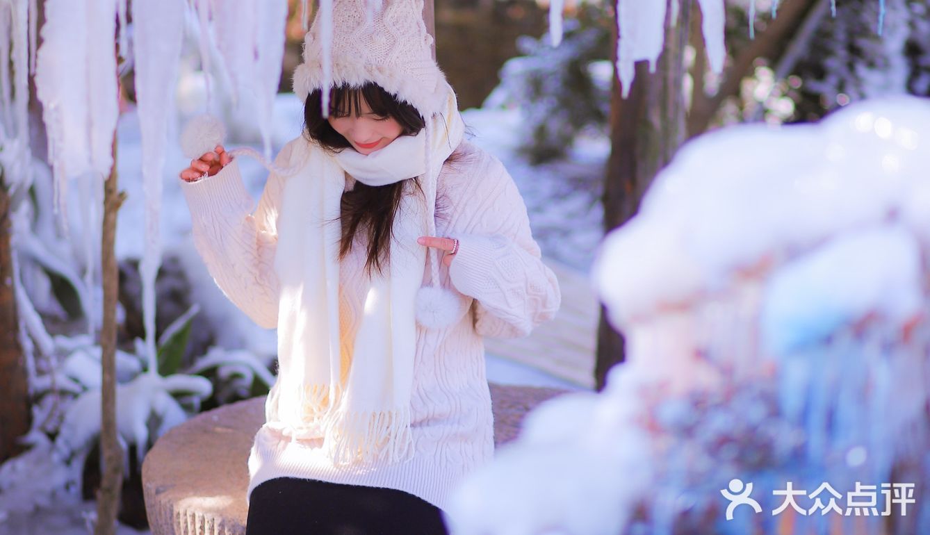 在无锡也能拍到冰天雪地啦～无锡探店黄杨居冰凌世界