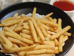 干煸藕条-刘胖子家常菜·蹄花焖藕(兴业店)